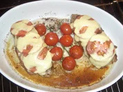 Gefülltes Hähnchenbrustfilet..überbacken... - Rezept