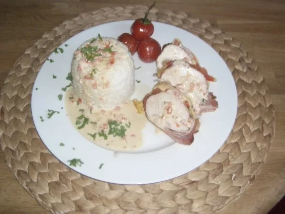 Gefülltes Hähnchenbrustfilet..überbacken... - Rezept - Bild Nr. 3