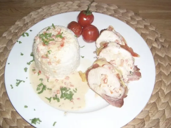 Gefülltes Hähnchenbrustfilet..überbacken... - Rezept - Bild Nr. 4