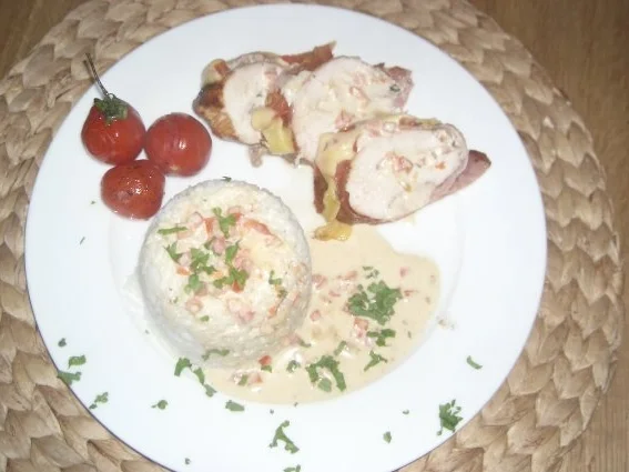 Gefülltes Hähnchenbrustfilet..überbacken... - Rezept - Bild Nr. 5