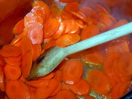 Porree-Möhren-Gemüse in Cidre - Rezept - Bild Nr. 7