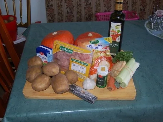 Hokkaido mit Puten-Ragout - Rezept - Bild Nr. 2