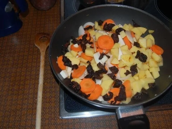 Hokkaido mit Puten-Ragout - Rezept - Bild Nr. 5