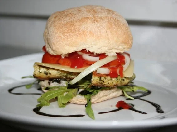 Chickenburger - Rezept