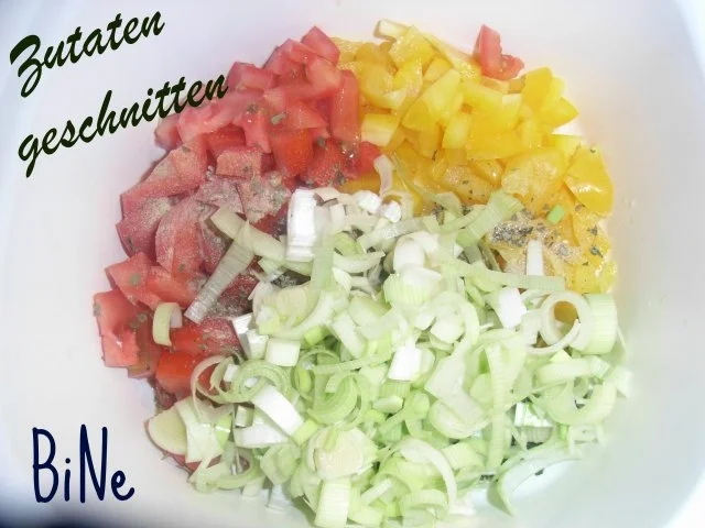 Rezept: BiNe` S FARFALLE - SOMMERSALAT Bild Nr. 3 BiNe` S FARFALLE - SOMMERSALAT - Rezept - Bild Nr. 3