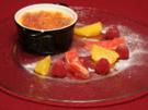 Orangen-Crème-Brûlée mit einer Variation von Orangen und Grapefruits - Rezept