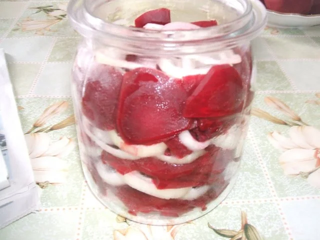 Rote Beete  süß sauer eingelegt - Rezept - Bild Nr. 2