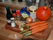 Hokkaido-Kürbis Suppe - Rezept