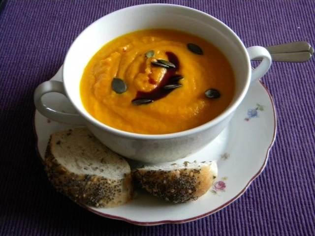 Hokkaido-Kürbis Suppe - Rezept - Bild Nr. 7