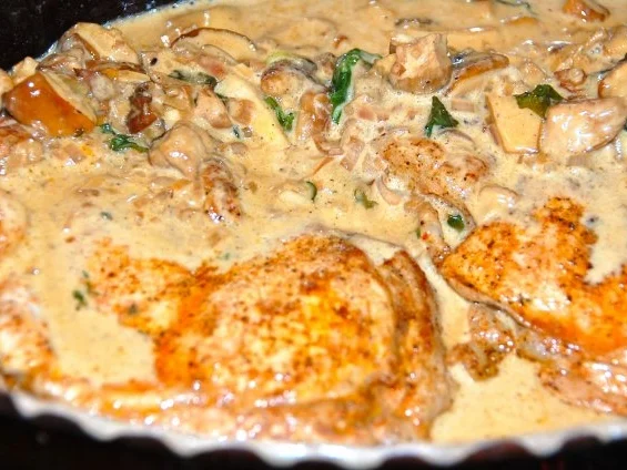 CÔTES DE VEAU A LA VANILLE ET AUX CEPES - Rezept - Bild Nr. 12