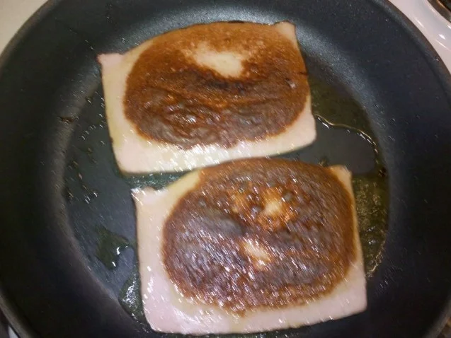 Rezept: Fleisch: Fleischkäse mit Spiegelei Bild Nr. 3 Fleisch: Fleischkäse mit Spiegelei - Rezept - Bild Nr. 3