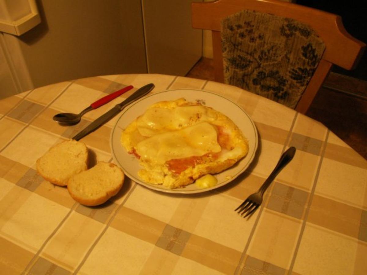 Omelett mit Schinken - Rezept - Bild Nr. 7