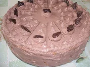 ( Torte )     Birne Helene--  Schoko-Buttercrem-Torte - Rezept