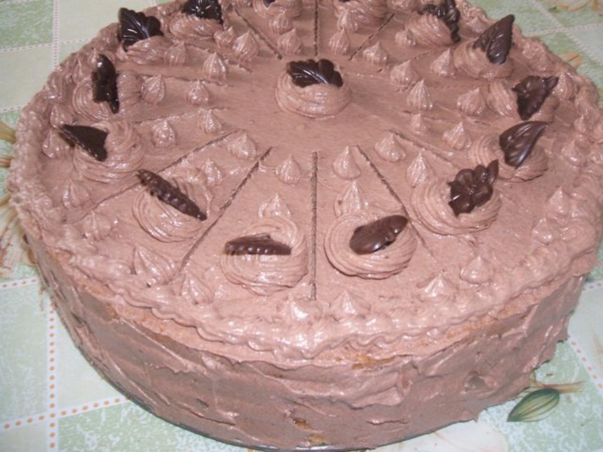 Torte Birne Helene- Schoko Buttercrem Torte - einfach - von altemutter
