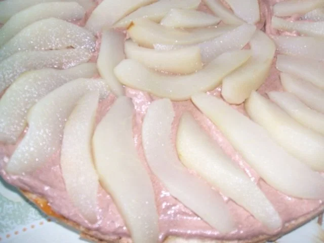 Rezept: ( Torte ) Birne Helene-- Schoko-Buttercrem-Torte Bild Nr. 2 ( Torte ) Birne Helene-- Schoko-Buttercrem-Torte - Rezept - Bild Nr. 2