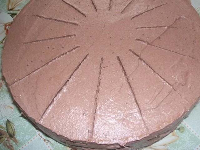 Rezept: ( Torte ) Birne Helene-- Schoko-Buttercrem-Torte Bild Nr. 5 ( Torte ) Birne Helene-- Schoko-Buttercrem-Torte - Rezept - Bild Nr. 5