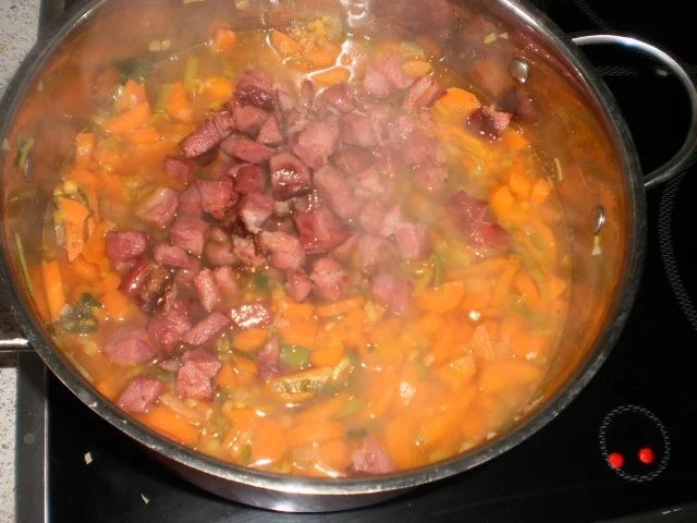 Rezept: Möhreneintopf mit Kassler Bild Nr. 13 Möhreneintopf mit Kassler - Rezept - Bild Nr. 13