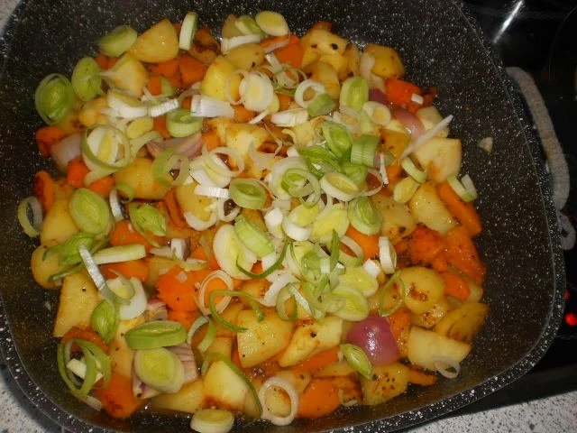 Kürbisgemüse zu Käse-Hüftsteaks - Rezept - Bild Nr. 12