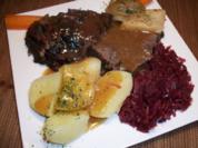 Rezept: Rinderschmorbraten ala` Andy Rinderschmorbraten ala` Andy - Rezept