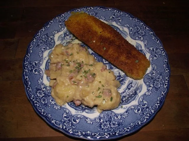 Rezept: Regionale Küche / Beilagen: W K W - Warmer Kartoffelsalat Waldecker Art Regionale Küche / Beilagen: W K W - Warmer Kartoffelsalat Waldecker Art - Rezept