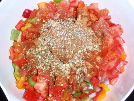 Rezept: Filet mit bunten Gemüse aus dem Ofen Bild Nr. 7 Filet mit bunten Gemüse aus dem Ofen - Rezept - Bild Nr. 7