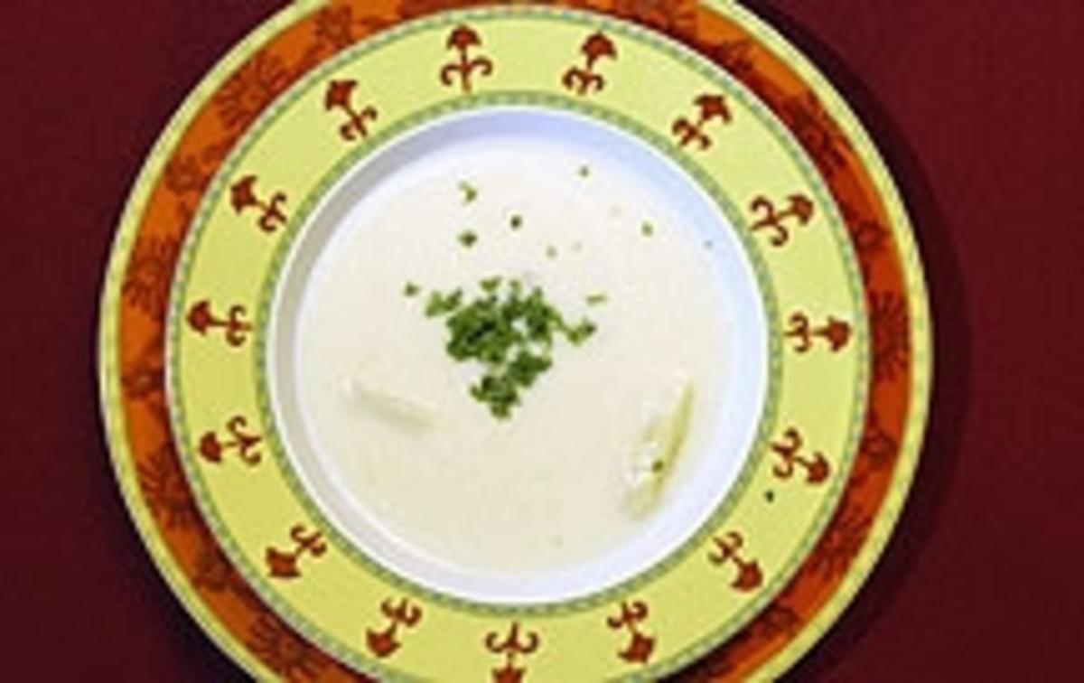 Spargelcremesuppe (Bernhard Brink) - Rezept von Das perfekte Promi
Dinner