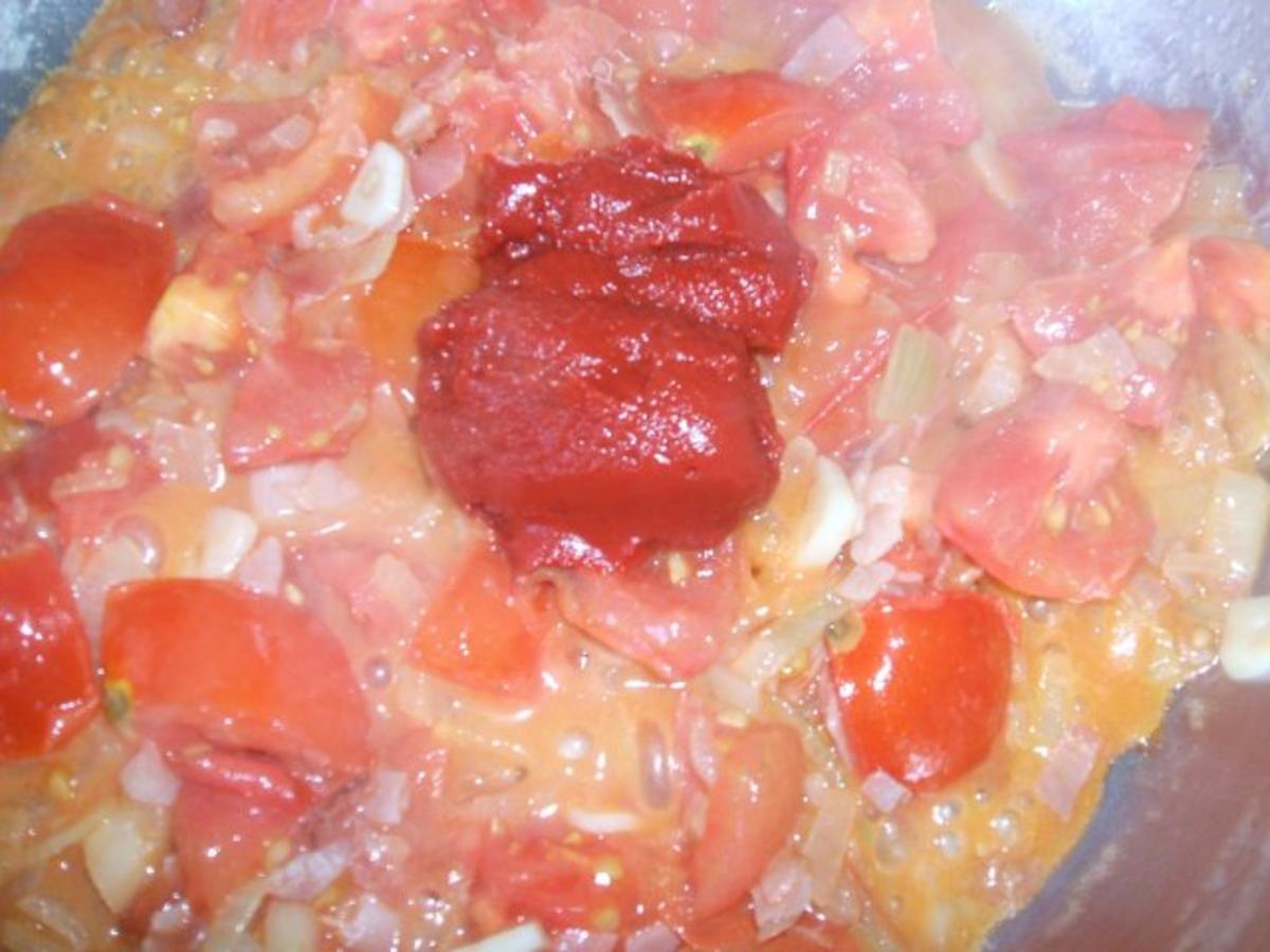 Tomatensoße   mit Makkaroni - Rezept - Bild Nr. 5