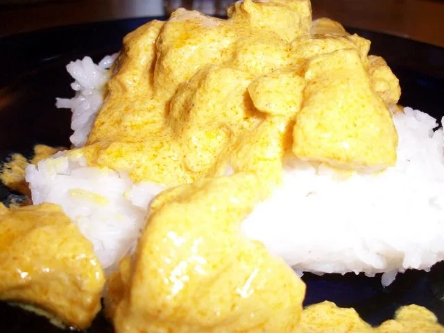 Putengeschnetzeltes Indische Art mit Reis - Rezept - Bild Nr. 2