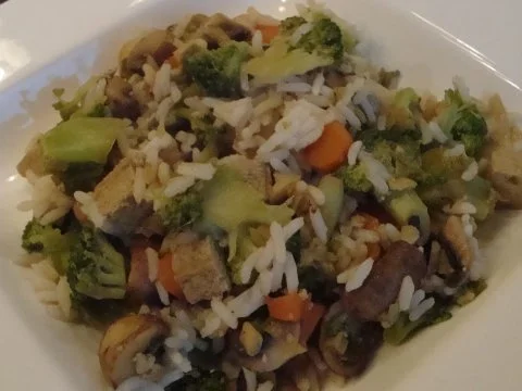 Rezept: Gemüse-Tofu-Reis Bild Nr. 7 Gemüse-Tofu-Reis - Rezept - Bild Nr. 7