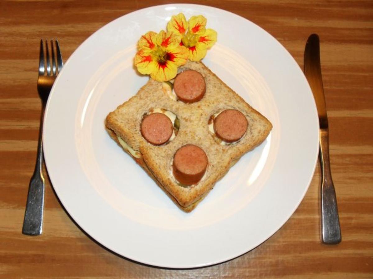 Hot Dog - Toast - Rezept