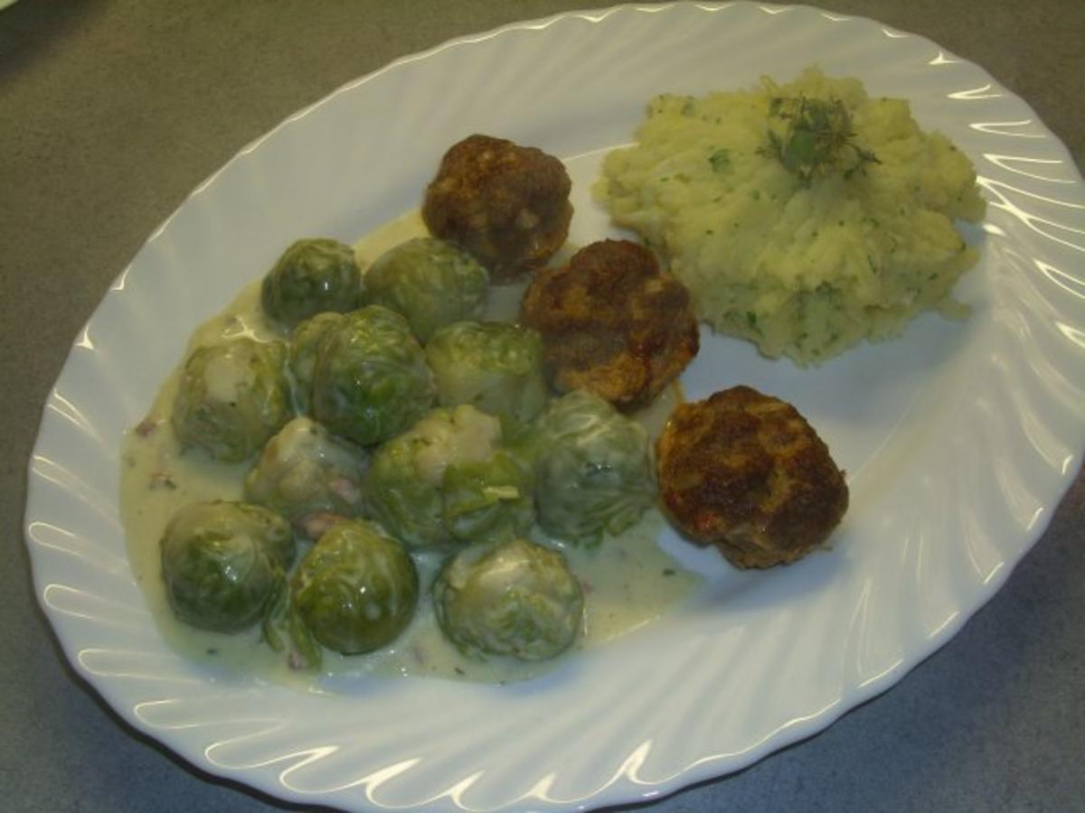 Rosenkohl in Schinken-Käse Sosse - Rezept - kochbar.de