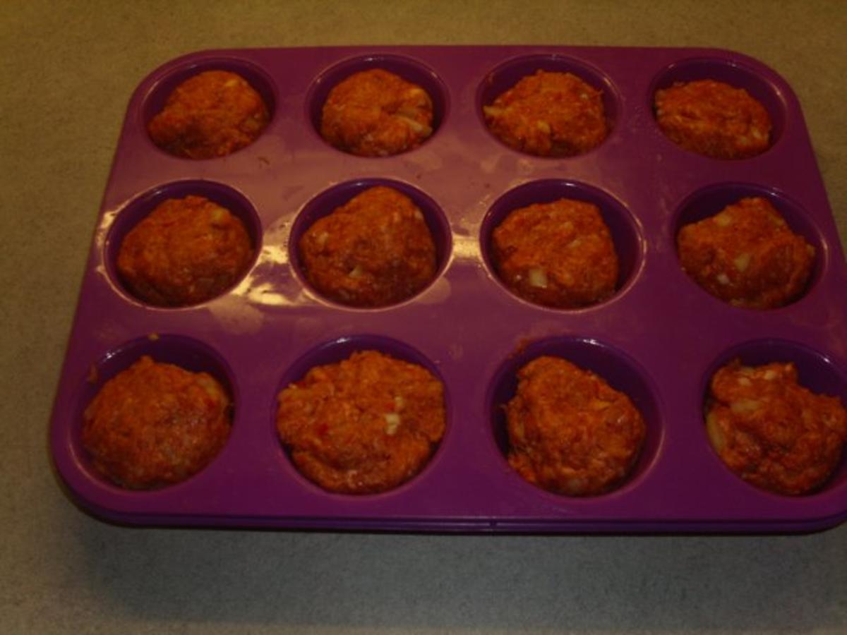 Hack-Muffins mit Parmesan - Rezept - Bild Nr. 4