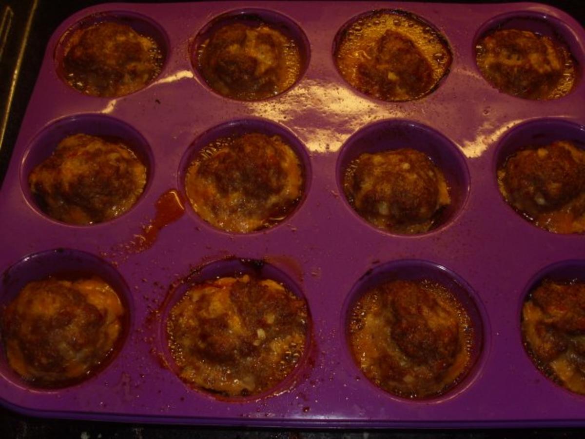 Hack-Muffins mit Parmesan - Rezept - Bild Nr. 5