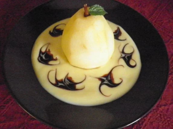 Rezept: Gebackene Birne Gebackene Birne - Rezept