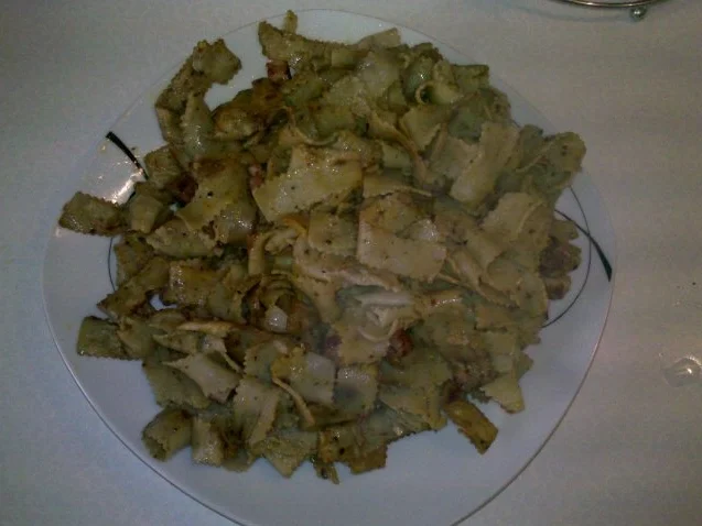 Nudeln: Gebratene Steinpilznudeln mit Spiegelei - Rezept - Bild Nr. 4