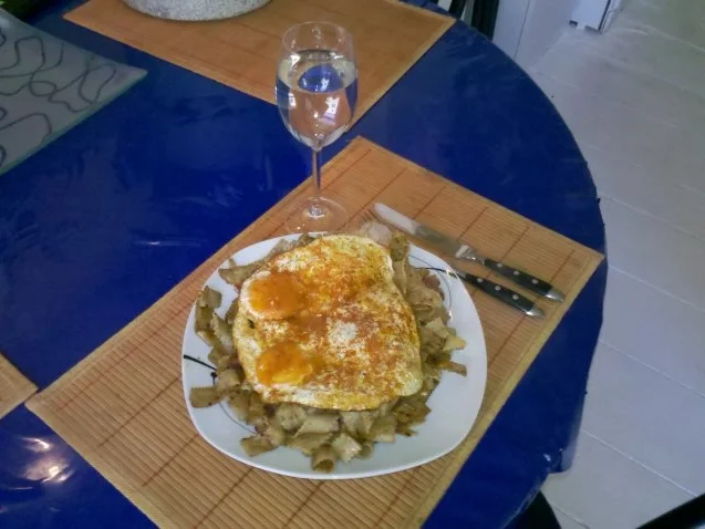 Nudeln: Gebratene Steinpilznudeln mit Spiegelei - Rezept - Bild Nr. 7