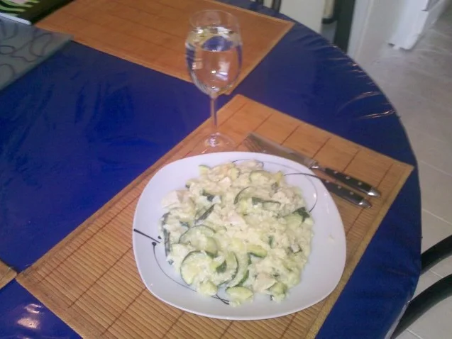 Geflügel: Hähnchenpfanne mit Reis und Zucchini - Rezept - Bild Nr. 9