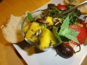 Kürbis-Minzsalat - Rezept