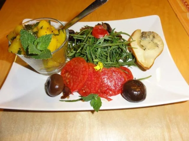 Rezept: Kürbis-Minzsalat Bild Nr. 3 Kürbis-Minzsalat - Rezept - Bild Nr. 3