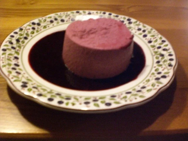 Brombeercreme mit Brombeersößchen - Rezept