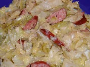 Wirsing mit Cabanossi - Rezept