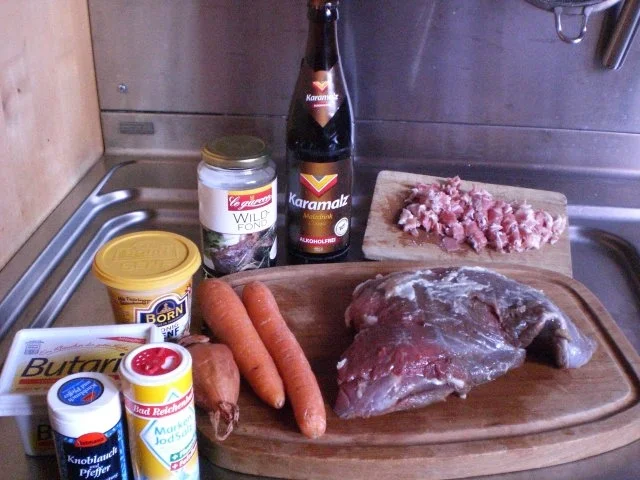 Wildschweinkeule in Biersoße - Rezept - Bild Nr. 2