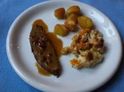 Wildschweinkeule in Biersoße - Rezept