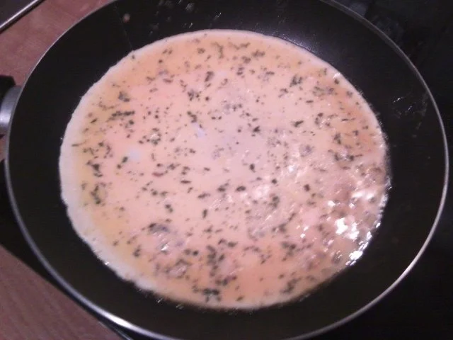 Gefüllter Pfannkuchen mit Hackfleisch - Rezept - Bild Nr. 2