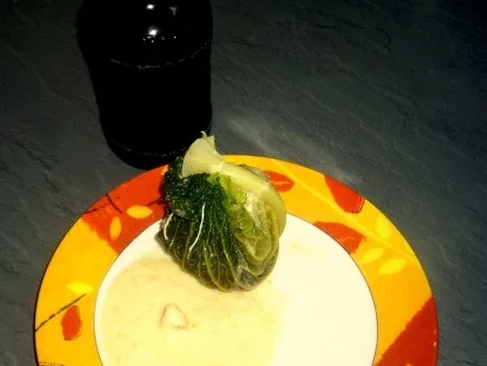 Wirsingsäckchen in Biersauce - Rezept - Bild Nr. 3