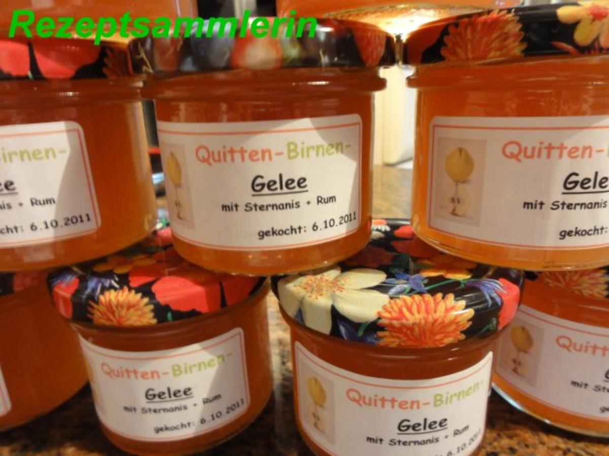 M+G: QUITTEN BIRNEN GELEE - schnell &amp; einfach - von Rezeptsammlerin