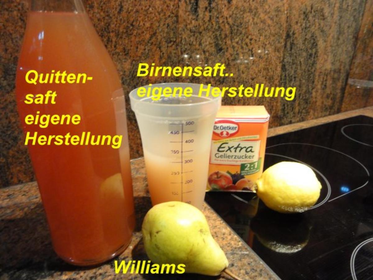 M+G: QUITTEN BIRNEN GELEE - schnell &amp; einfach - von Rezeptsammlerin