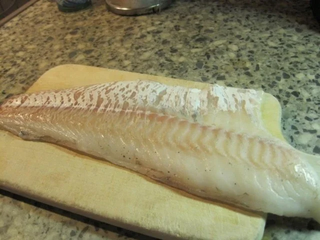 Rezept: Kabeljaufilet mit Kartoffelsalat Bild Nr. 2 Kabeljaufilet mit Kartoffelsalat - Rezept - Bild Nr. 2