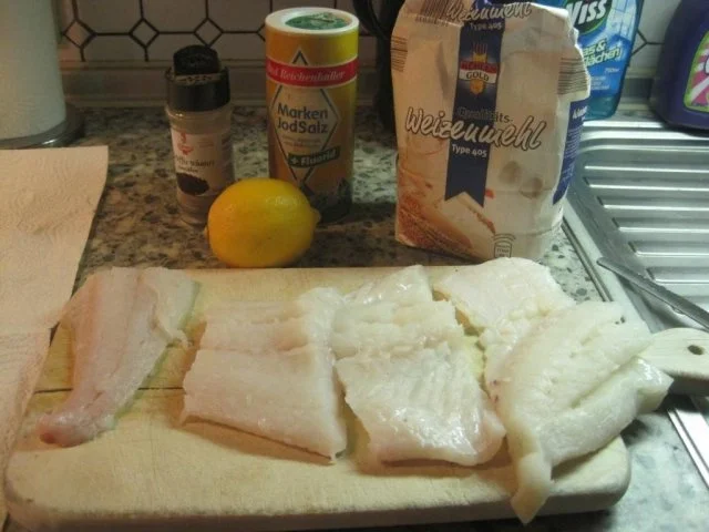 Rezept: Kabeljaufilet mit Kartoffelsalat Bild Nr. 3 Kabeljaufilet mit Kartoffelsalat - Rezept - Bild Nr. 3