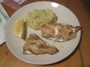 Kabeljaufilet mit Kartoffelsalat - Rezept